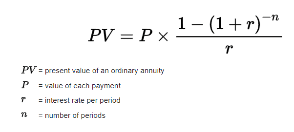 annuities formula